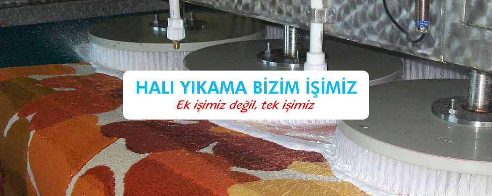 Halı yıkama bizim işimiz, ek işimiz değil TEK işimiz.