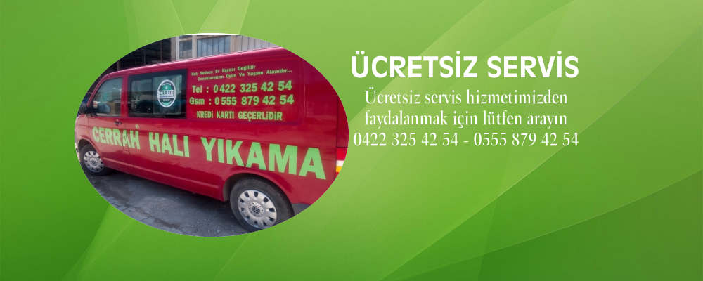 Ücretsiz servis